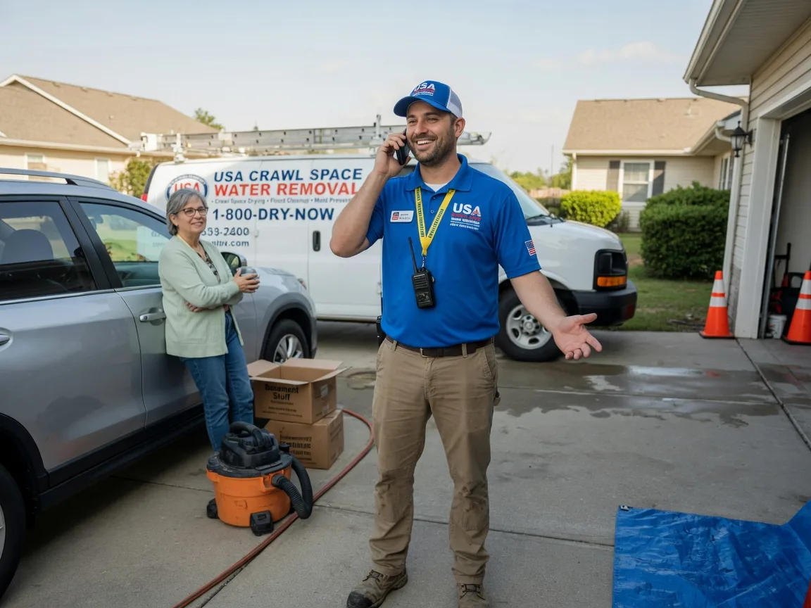 Crawl Space Water Removal Dudley, NC FAQs